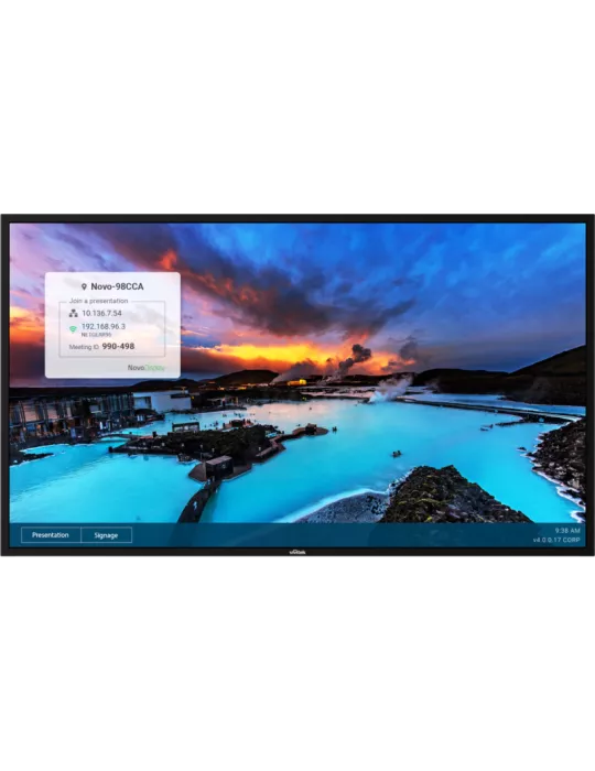 VIVITEK DK434 Moniteur 43''   4K UHD 500cd/m2 SoC 24/7 Paysage/Portrait
