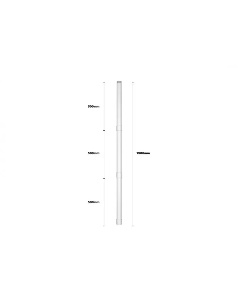 MULTIBRACKETS 2352 Extension poles for Multibrackets Pro HD projector ceiling mount, white - Extension poles 3 x 500 mm MULTIB