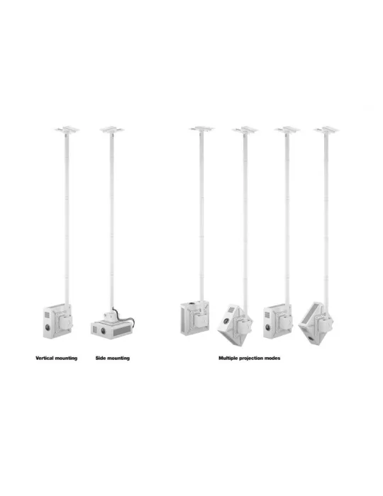 MULTIBRACKETS 3595 Deckenhalterung Videoprojektor Pro HD 2350mm 40kg Weiß MULTIBRACKETS MUL3595 | MusicGoodDeal