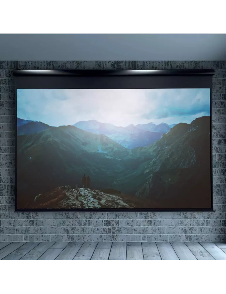 OSF B604930 Motorized New SuperScreen 490x306 16 10 format with black borders OSF LUXB604930 | MusicGoodDeal