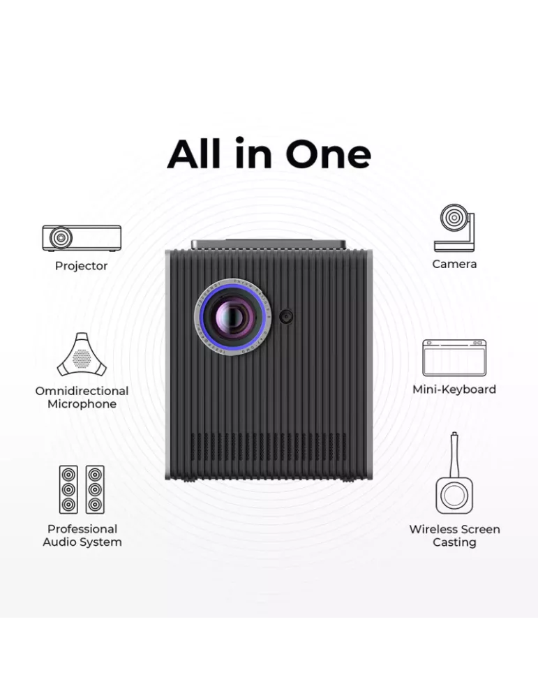 CZUR STHUBQ1SPRO Visioconferencia LED Todo en Uno StarryHub Q1S PRO CZUR CZUSTHUBQ1SPRO | MusicGoodDeal