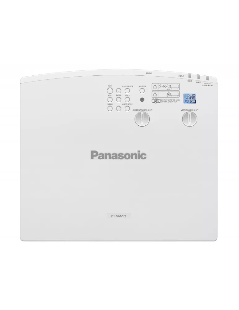 PANASONIC PTVMZ62EJ PT-VMZ62E-J WHITE (LCD-LASER WUXGA 6500 Lumens) PANASONIC PANPTVMZ62EJ | MusicGoodDeal