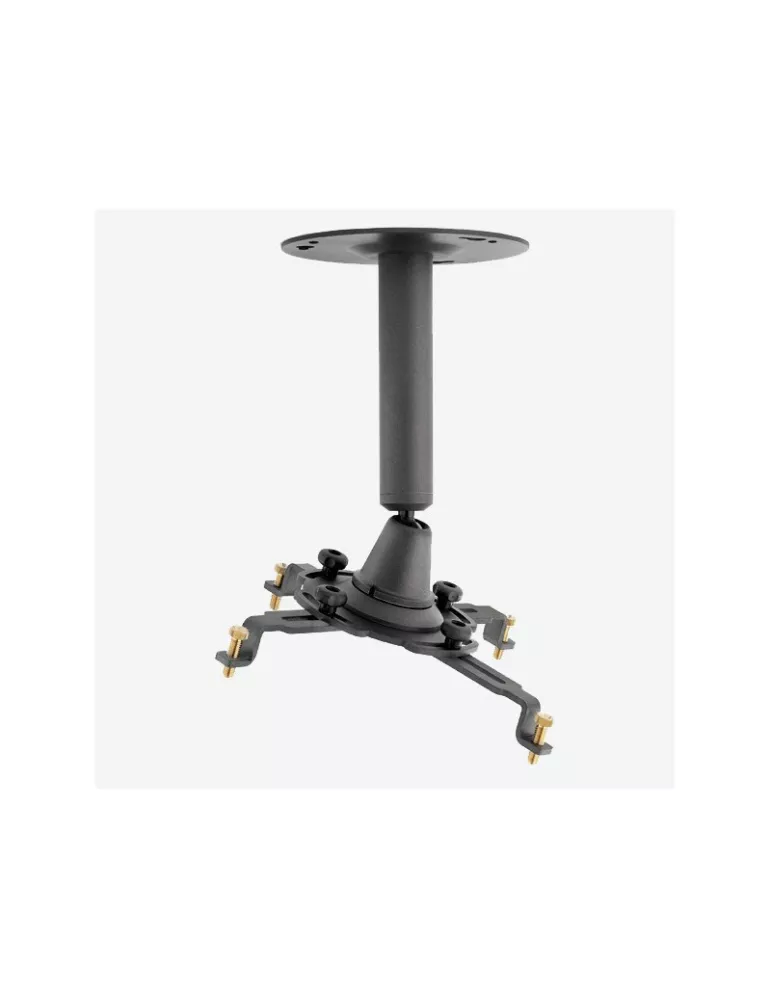EUROMET 04382 Support plafond videoprojecteur  silver  (Max 10 kg) bras 150 mm