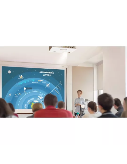 OPTOMA ZW350e Laser WXGA 4000 Lumen Optoma ZW350E Weiß OPTOMA OPTZW350e | MusicGoodDeal