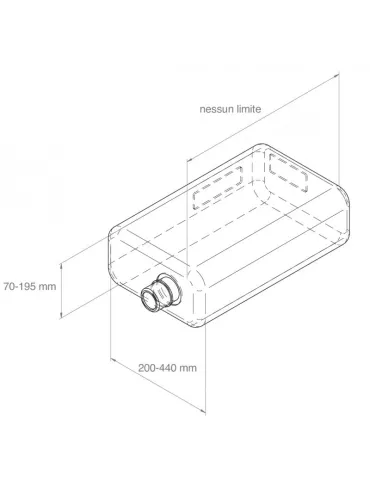 EUROMET 02092 Support plafond vidéoprojecteur  Noir  (Max 15 kg) ajustable 2
