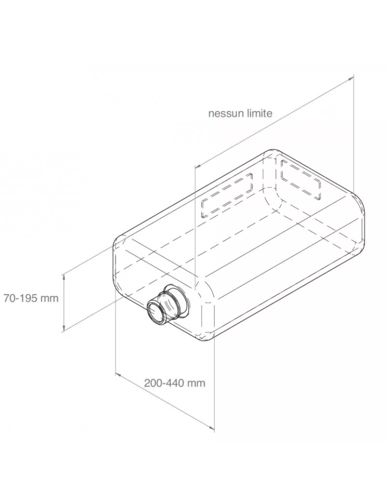 EUROMET 02092 Support plafond vidéoprojecteur  Noir  (Max 15 kg) ajustable