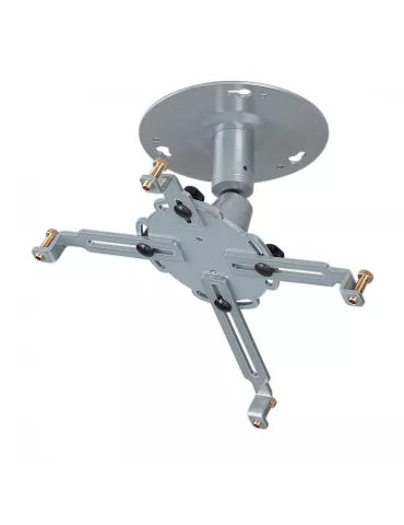 EUROMET 06826 Support plafond videoprojecteur  silver  (Max 10 kg) bras 50 mm