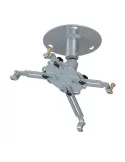 EUROMET 06826 Support plafond videoprojecteur  silver  (Max 10 kg) bras 50 mm