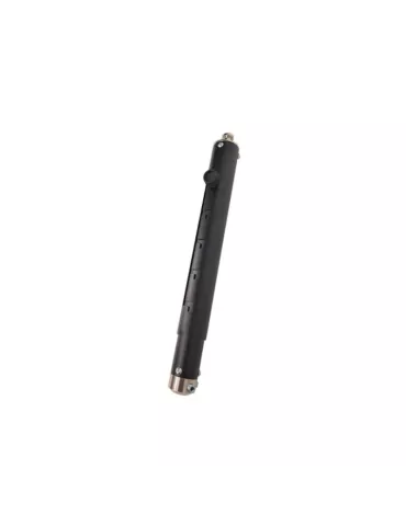 EUROMET 12984 Columna de extensión negra 250-400mm para soporte de techo Arakno. EUROMET EUR12984 | MusicGoodDeal