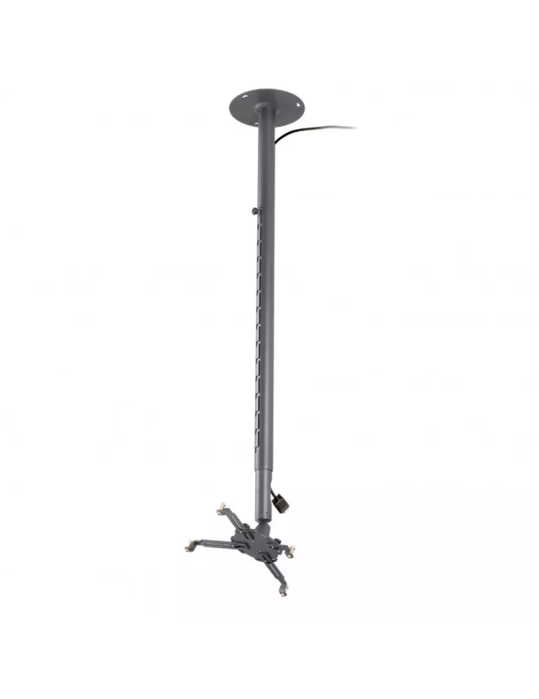 EUROMET 06625 Soporte de techo para videoproyector Antracita (máx. 10 kg) altura 1150-1800 mm EUROMET EUR06625 | MusicGoodDeal