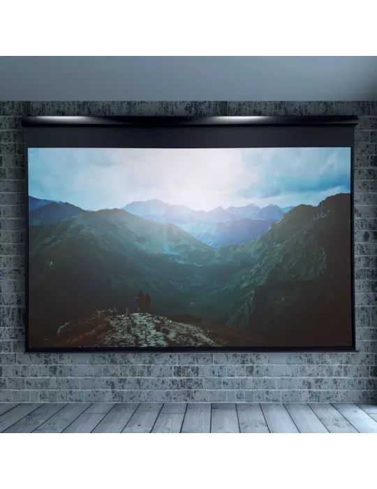 OSF B603419T Motorleinwand New SuperScreen 340x191 Format 16 9 gespannt OSF LUXB603419T | MusicGoodDeal