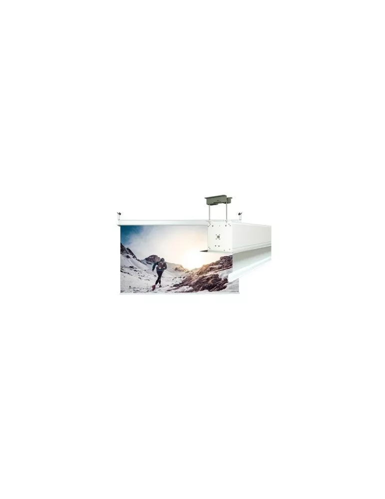 OSF B848050 Ecran motorisé  Big Super Inceeling 800x500 montage plafonnier sans bordures noires
