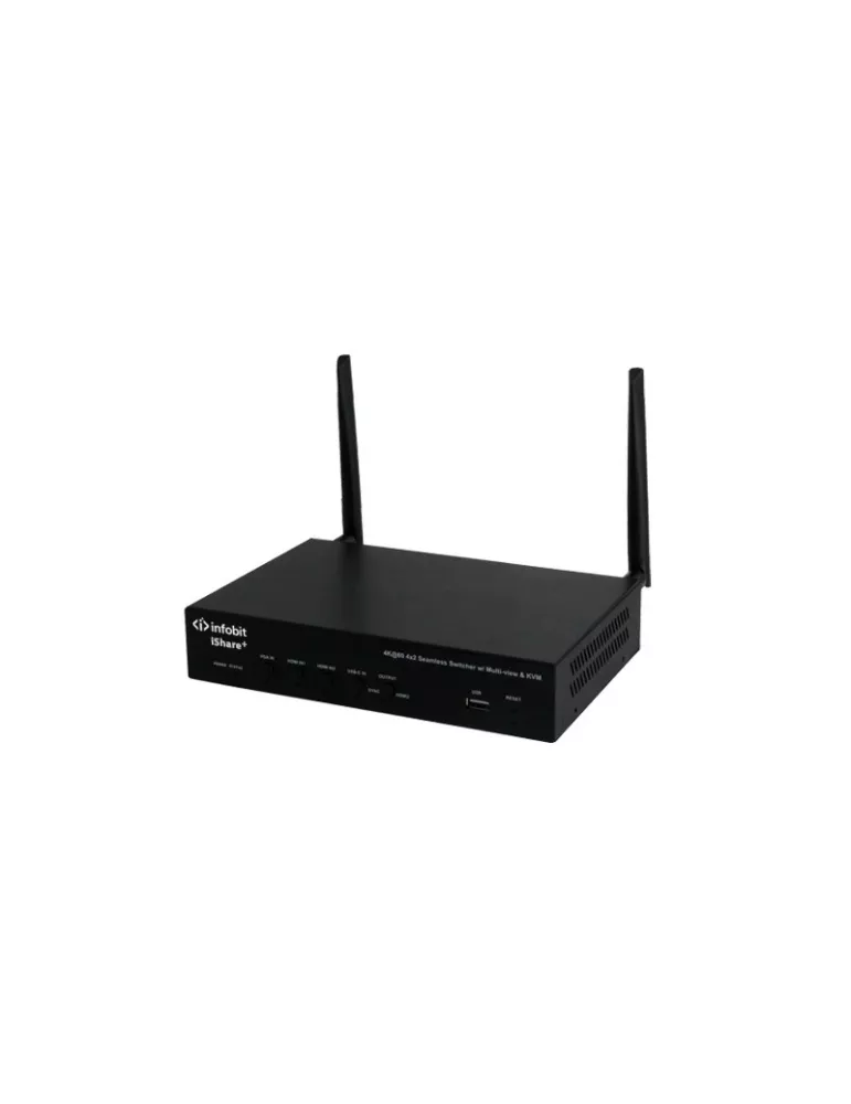 INFOBIT ISHAREPLUS Multiview 4x2 Präsentations-Switch   Wireless BYOD Infobit iShare  INFOBIT INFISHAREPLUS | MusicGoodDeal