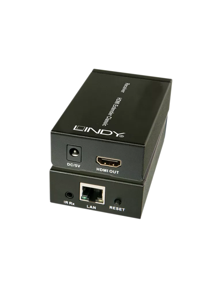 LINDY 38138   Receptor HDMI sobre IP 1080p clásico - Receptor adicional para el Kit 38137 LINDY LIN38138 | MusicGoodDeal