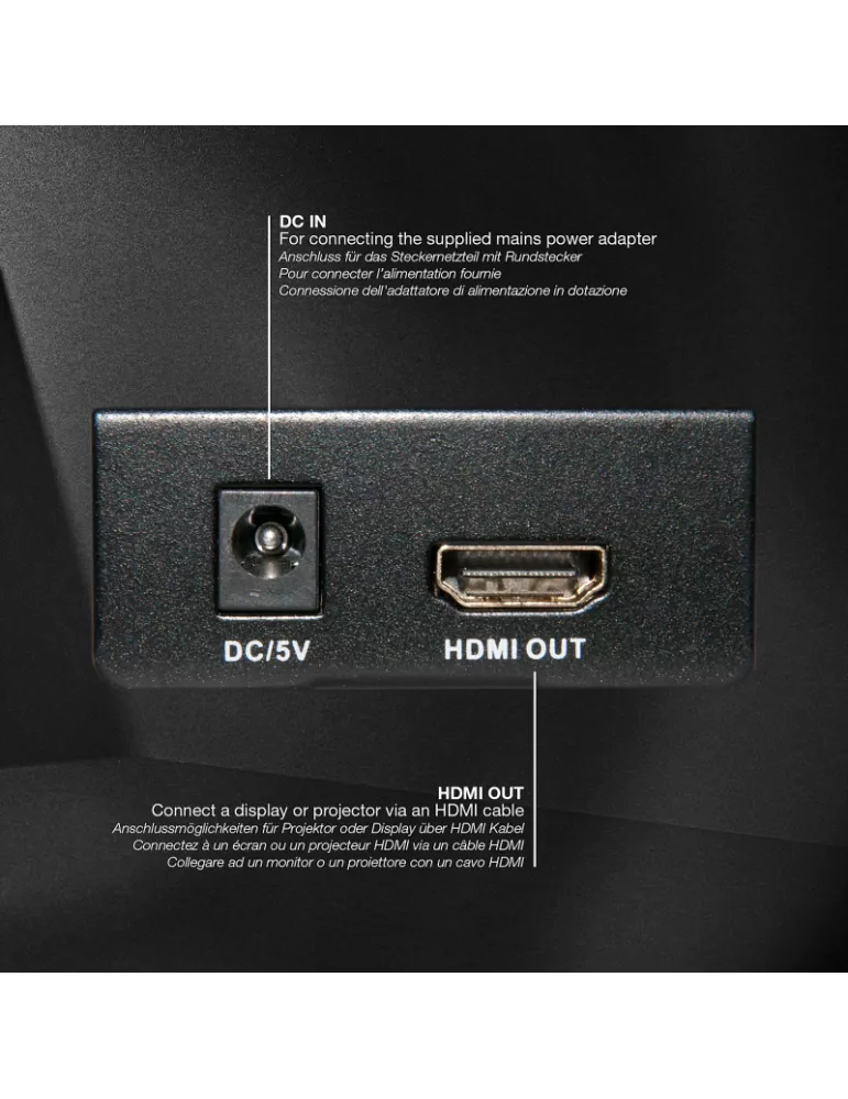LINDY 38138   Receptor HDMI sobre IP 1080p clásico - Receptor adicional para el Kit 38137 LINDY LIN38138 | MusicGoodDeal