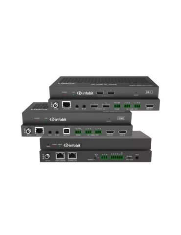 INFOBIT ISWITCH2000TX iSwitch 2000Tx - HDMI 4K JPEG 2000 AV Encoder Tx KVM sobre IP 4K30 INFOBIT INFISWITCH2000TX | MusicGoodD