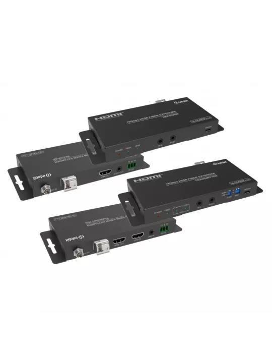 INFOBIT ITRANSF1000 10km HDMI 4K60 Glasfaser-Erweiterungskit mit Audioextraktion Infobit - iTrans F1000 INFOBIT INFITRANSF1000