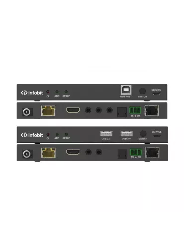 INFOBIT E100KR HDBaseT Extender Receiver - E100K-R up to 100m INFOBIT INFE100KR | MusicGoodDeal 2