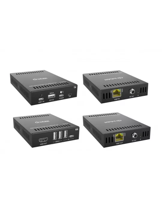 INFOBIT ITRANSUCHUB Kit Extender Infobit iTrans UC-Hub USB-C UC KVM INFOBIT INFITRANSUCHUB | MusicGoodDeal