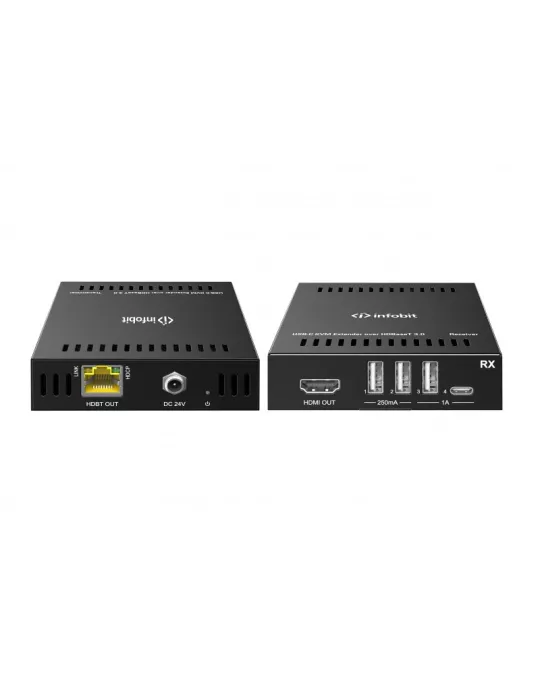 INFOBIT ITRANSUCHUB Kit Extensor Infobit iTrans UC-Hub USB-C UC KVM INFOBIT INFITRANSUCHUB | MusicGoodDeal