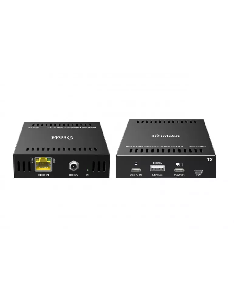 INFOBIT ITRANSUCHUB Kit Extender Infobit iTrans UC-Hub USB-C UC/KVM