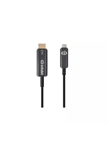 INFOBIT AOCCHDMI15 Cordon adaptateur USB-C vers HDMI  AOC-CHDMI-15 4K60 Audio &video 15m