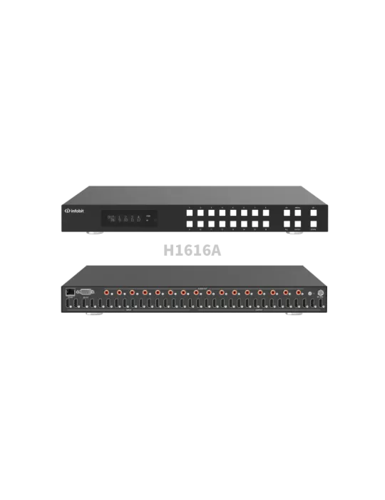INFOBIT IMATRIXH1616A Matrix Switcher iMatrix H1616A 16x HDMI In   16x HDMI Out UHD INFOBIT INFIMATRIXH1616A | MusicGoodDeal