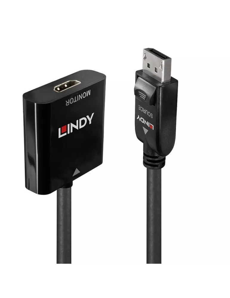 LINDY 41068 Lindy  Convertisseur Actif DisplayPort 1.2 vers HDMI 18G