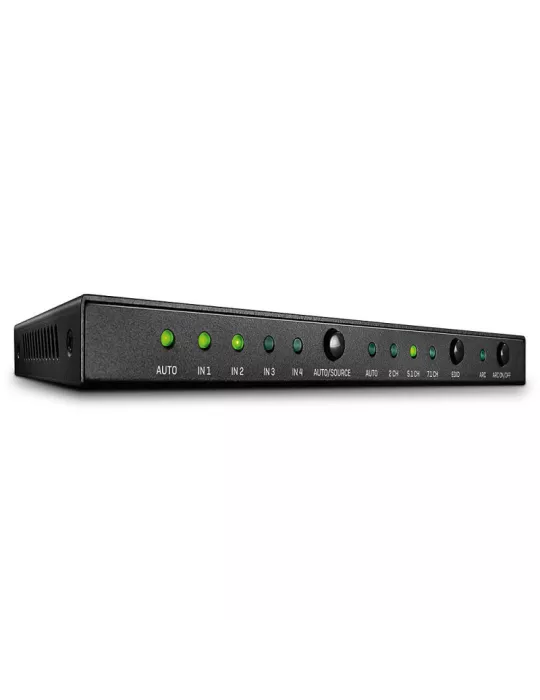 LINDY 38249 Switch HDMI 2.0 18G 4 Ports avec Audio (REF  )