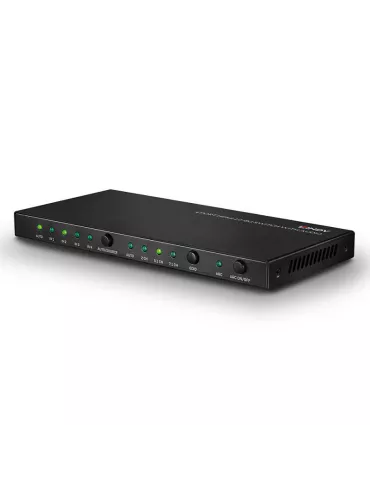 LINDY 38249 HDMI 2.0 18G 4-Port Switch mit Audio (REF ) LINDY LIN38249 | MusicGoodDeal 2