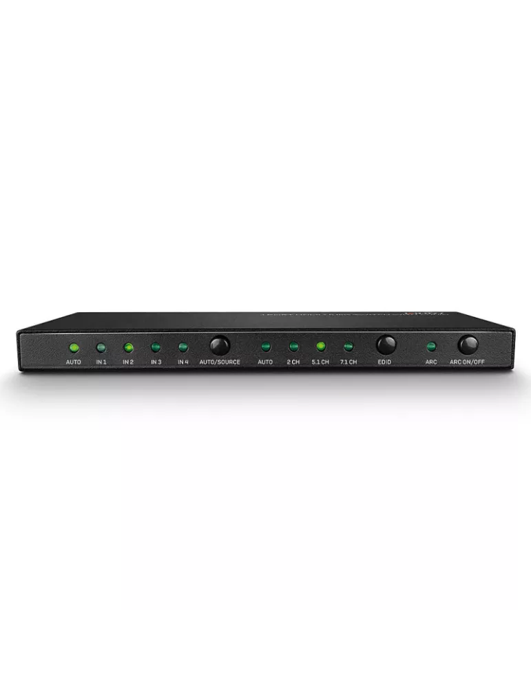 LINDY 38249 Switch HDMI 2.0 18G 4 Ports avec Audio (REF  )