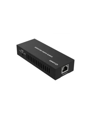 INFOBIT DPR22 Recepteur/Decodeur Audio analogique DANTE -  iTrans DP-R-22 avec POE et port Phoenix 2