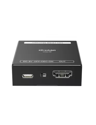 INFOBIT iTRANSEM Switcher iTrans EM Infobit HDMI 18 Gbit/s avec gestionnaire EDID et HDCP 2