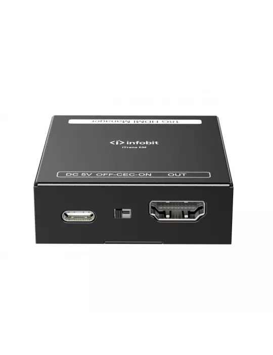 INFOBIT iTRANSEM Conmutador iTrans EM Infobit HDMI 18 Gbit s con EDID y HDCP Manager INFOBIT INFiTRANSEM | MusicGoodDeal