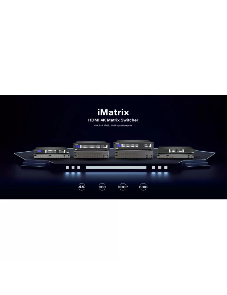 INFOBIT IMATRIXH1616 Matrice Switcher HDMI Infobit - iMatrix H1616 (16x16)