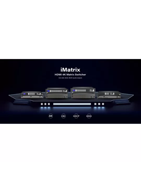 INFOBIT IMATRIXH1616 HDMI Matrix Switcher Infobit - iMatrix H1616 (16x16) INFOBIT INFIMATRIXH1616 | MusicGoodDeal