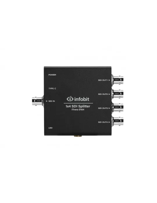 INFOBIT iTRANSD104 Splitter 3G-SDI 1 4 iTrans D104 INFOBIT INFiTRANSD104 | MusicGoodDeal
