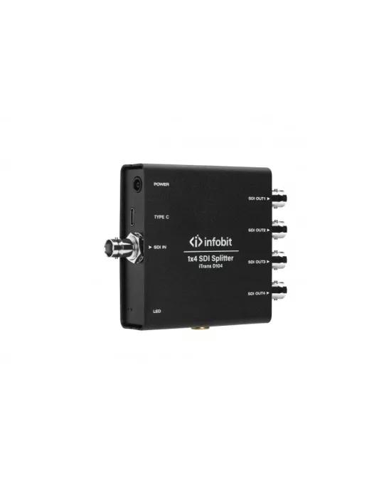 INFOBIT iTRANSD104 Splitter 3G-SDI 1×4  iTrans D104