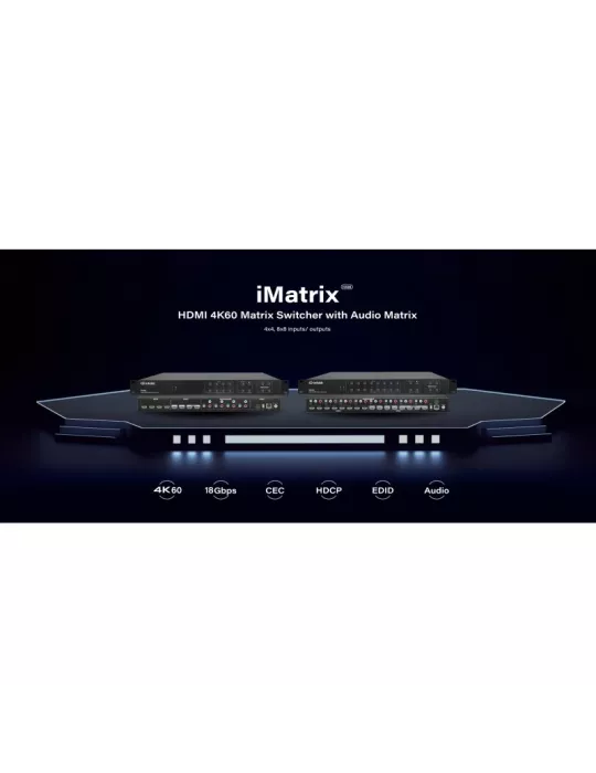 INFOBIT IMATRIXH88AM HDMI Matrix-Switcher iMatrix H88AM 8x In 8x Out 8x (SPDIF Toslink) INFOBIT INFIMATRIXH88AM | MusicGoodDea