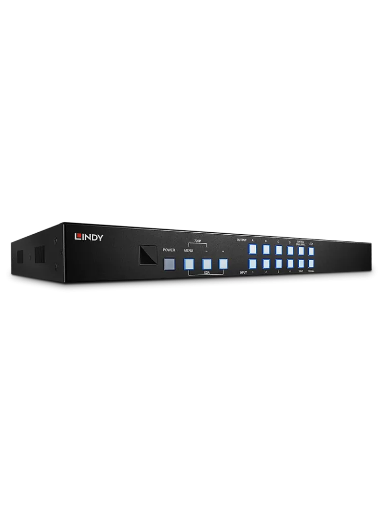 LINDY 38131 Lindy  Switch Matrix Scaler HDMI 4x4 avec fonction mur d'images