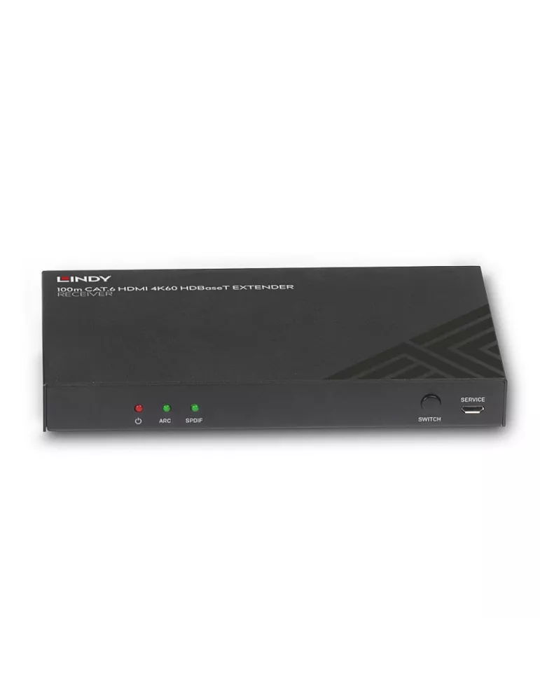LINDY 38342 Lindy Receiver HDBaseT Cat.6 HDMI 4K60 Audio IR   RS-232 100m LINDY LIN38342 | MusicGoodDeal