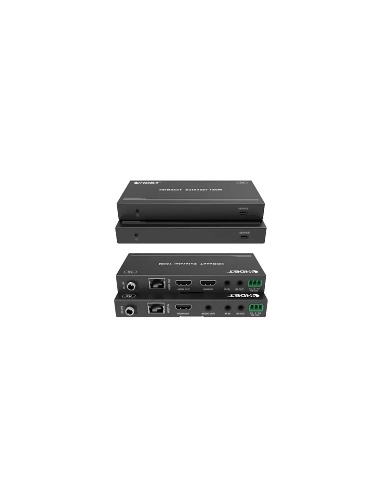 INFOBIT E150CG Kit Extender  iTrans  HDBT (150m FHD /120m/4K) RS232/IR POC Loop