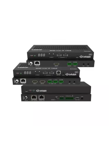INFOBIT ISWITCH265T Switcher Transmitter (Encoder) Infobit - iSwitch 265T H.265 2K60 AV over IP INFOBIT INFISWITCH265T | Music
