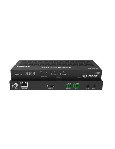 INFOBIT ISWITCH265T Switcher Transmitter (Encoder) Infobit - iSwitch 265T H.265 2K60 AV over IP INFOBIT INFISWITCH265T | Music 2