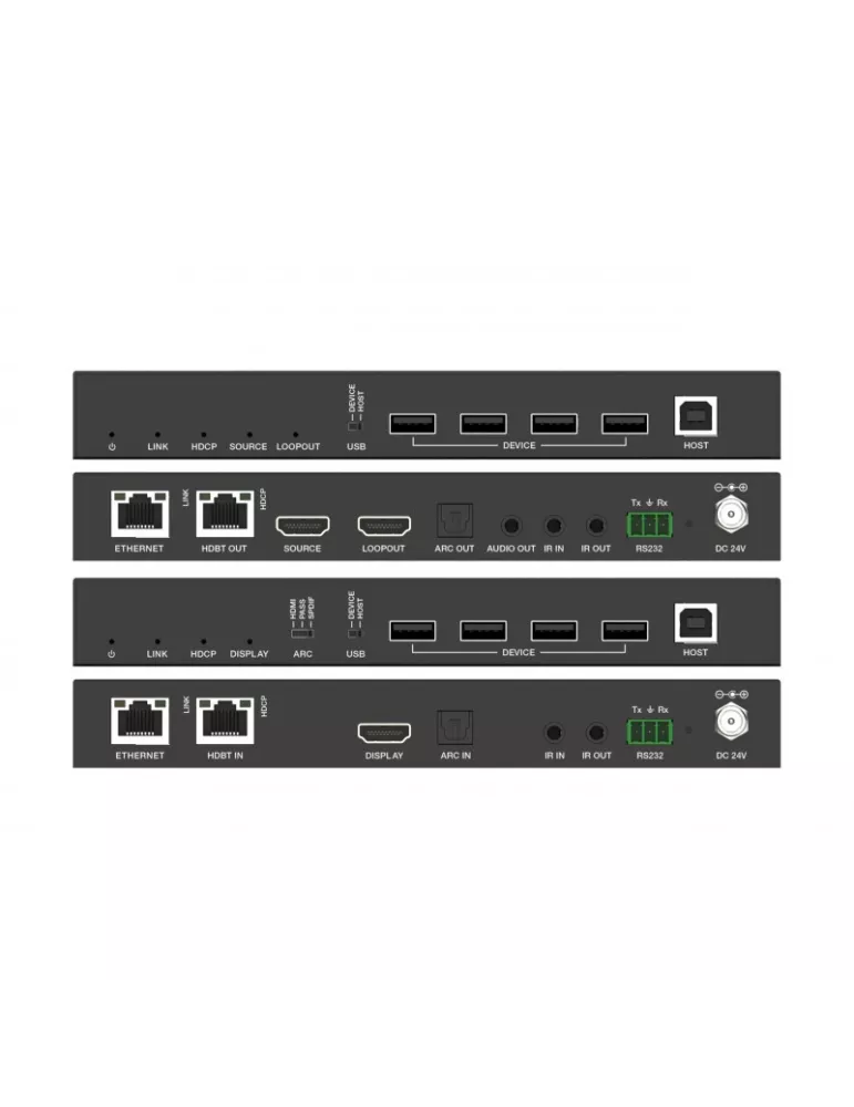 INFOBIT iTRANSE100UC Extender HDMI Infobit - iTrans E100UC sur HDBaseT 3.0 avec USB2.0