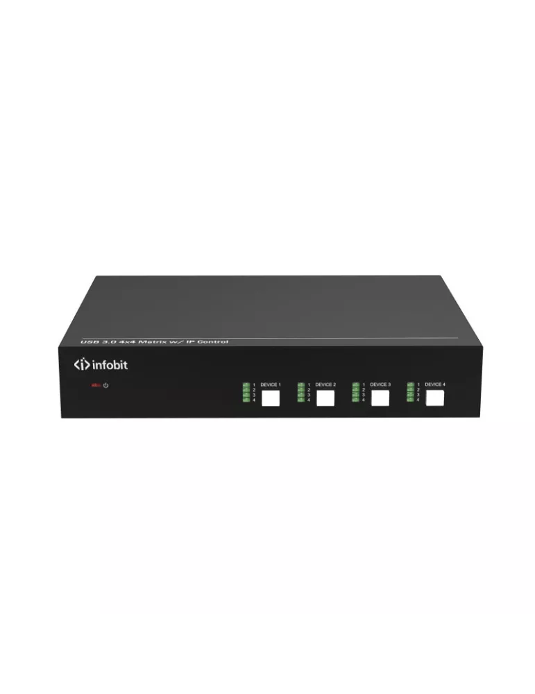 INFOBIT IMATRIXUB44 Matrice USB  iMatrix UB44 USB3.0 4x4 avec control IP