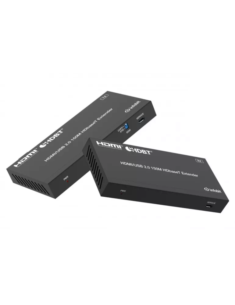 INFOBIT E150U2 Kit entension HDMI sur HDBaseT 150m Infobit - iTrans