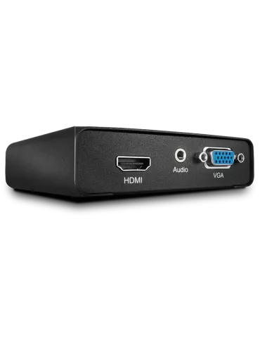 LINDY 38149   Divisor HDMI a HDMI y VGA con audio LINDY LIN38149 | MusicGoodDeal