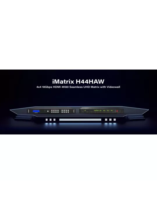 INFOBIT IMATRIXH44HAW Infobit HDMI matrix with video wall - iMatrix H44HAW INFOBIT INFIMATRIXH44HAW | MusicGoodDeal