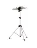 EUROMET 05322 Trípode de suelo para videoproyector con estante basculante (10 kg máx.) altura 1040 - 1850 mm EUROMET EUR05322